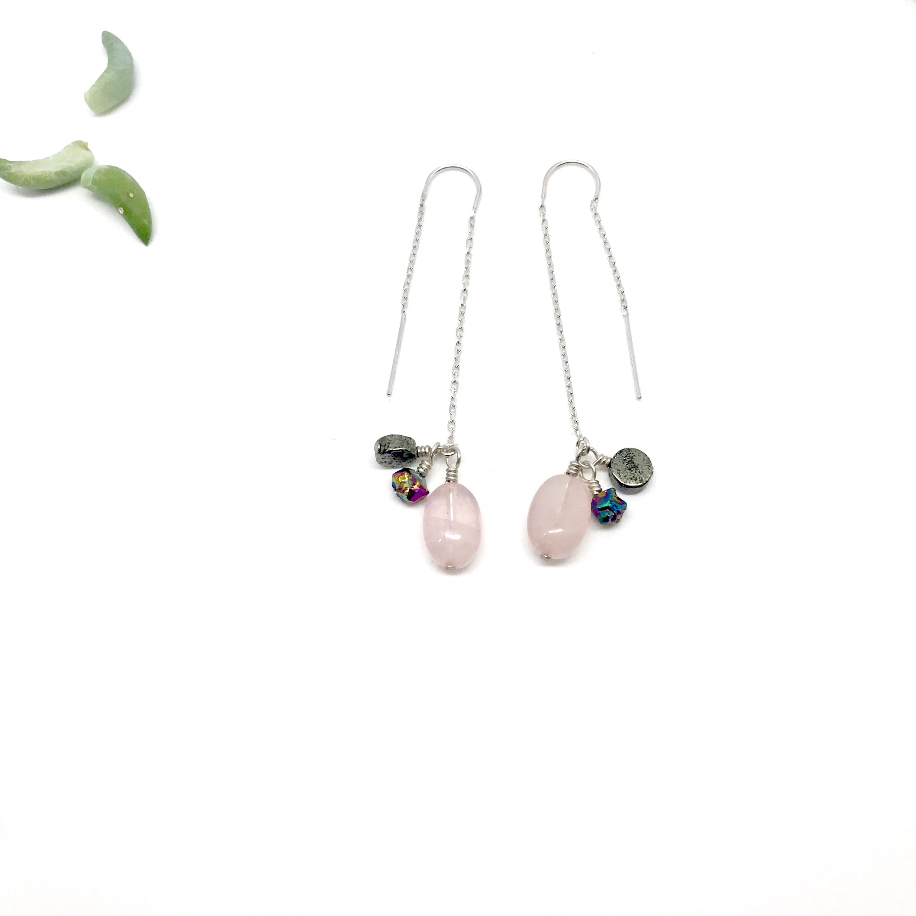 LILY Rose Quartz Earthreads