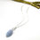 Thumbnail: CHEYENNE Chalcedony Drop Necklace