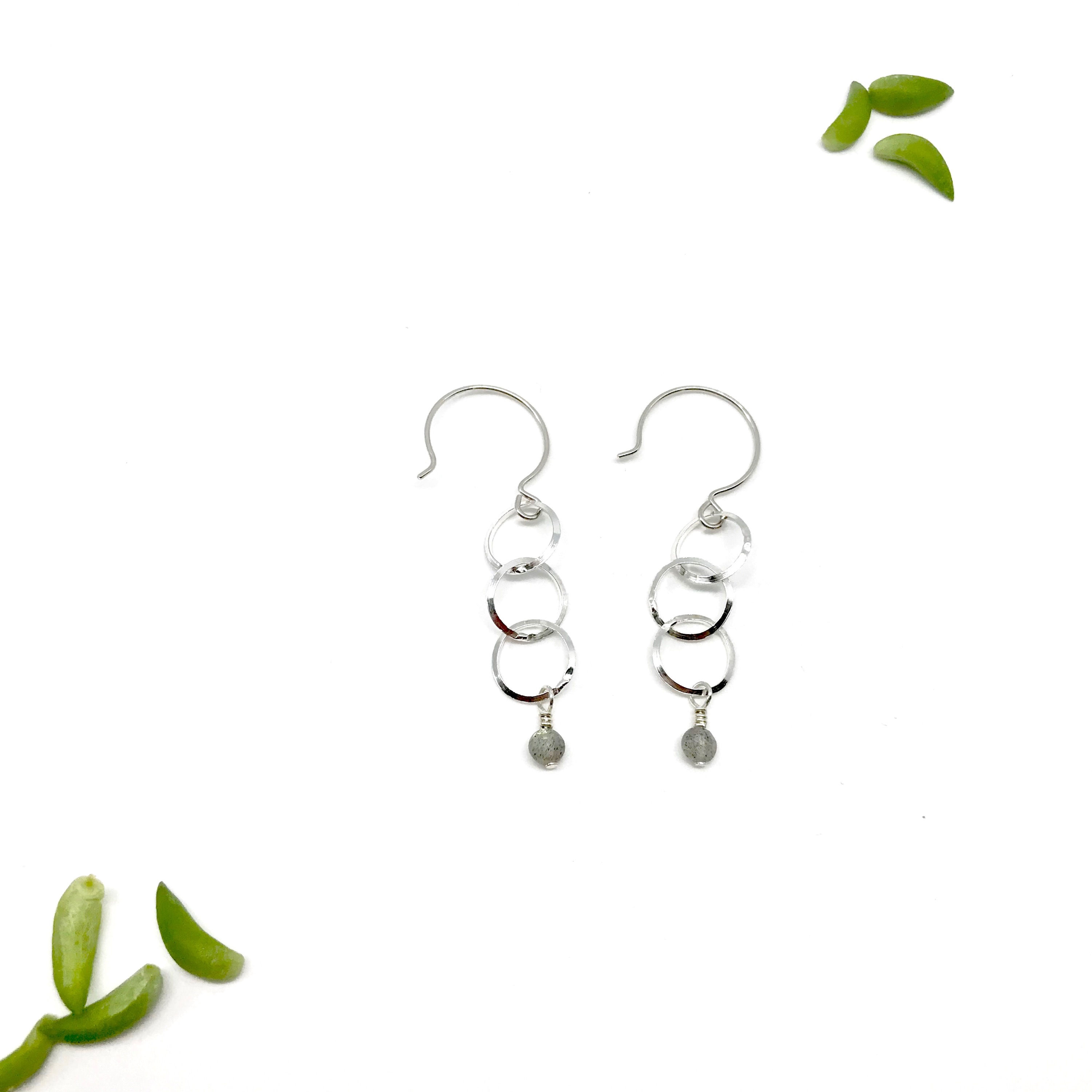 INES Labradorite Drop Earrings