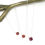 Thumbnail: SIOBHAN Carnelian Necklace - 3 Lengths