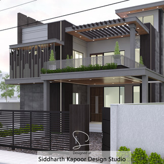 a modern residence design