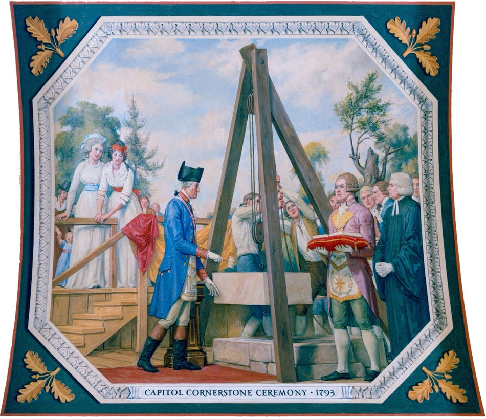 Cornerstone ceremony of 1793