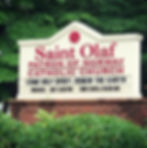 Monument Sign- Saint Olaf Church