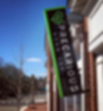 Building Mounted Sign- Precarious