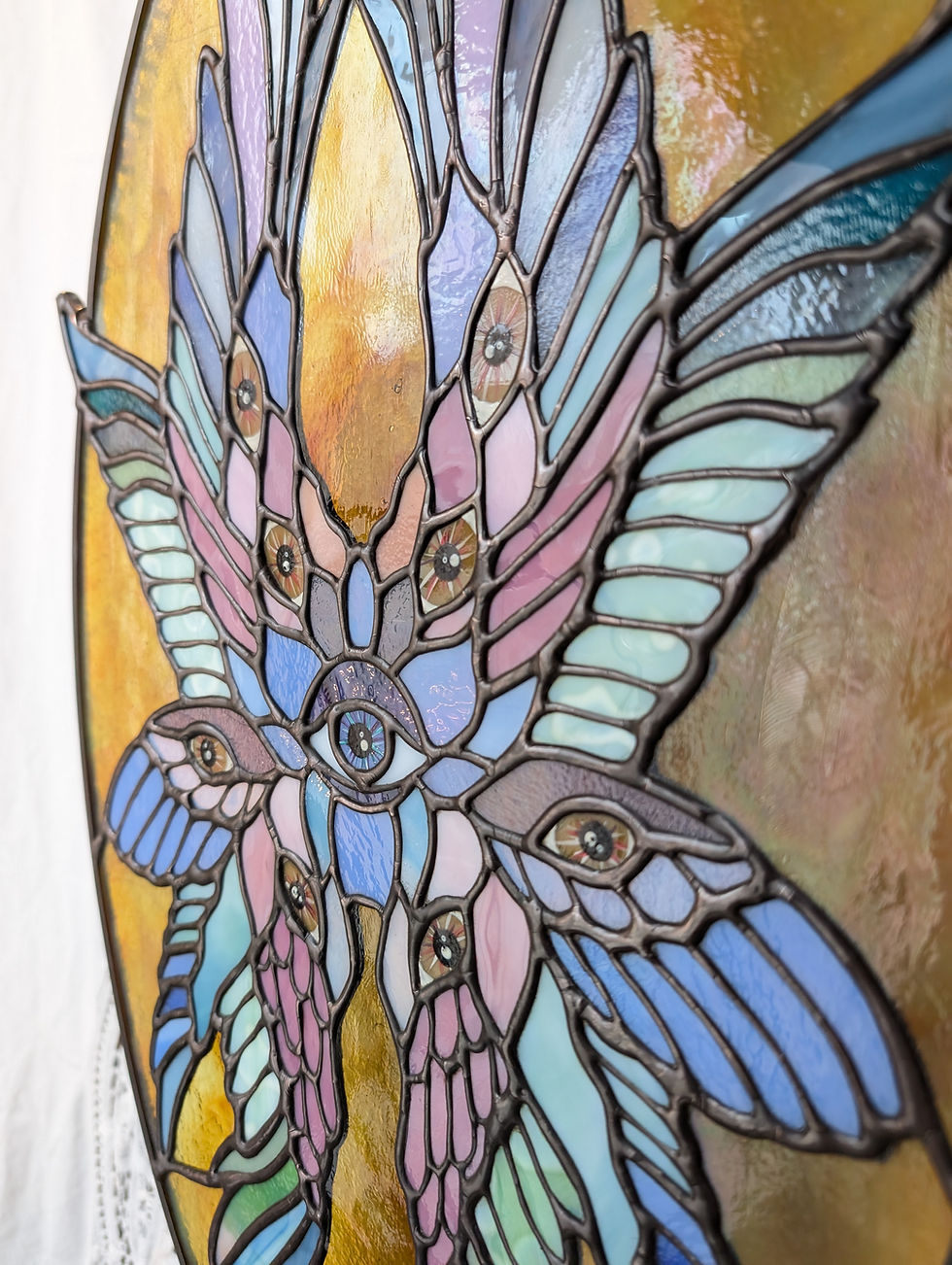 Thumbnail: Seraphim Stained Glass Panel