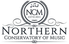 NCM logo in black and white