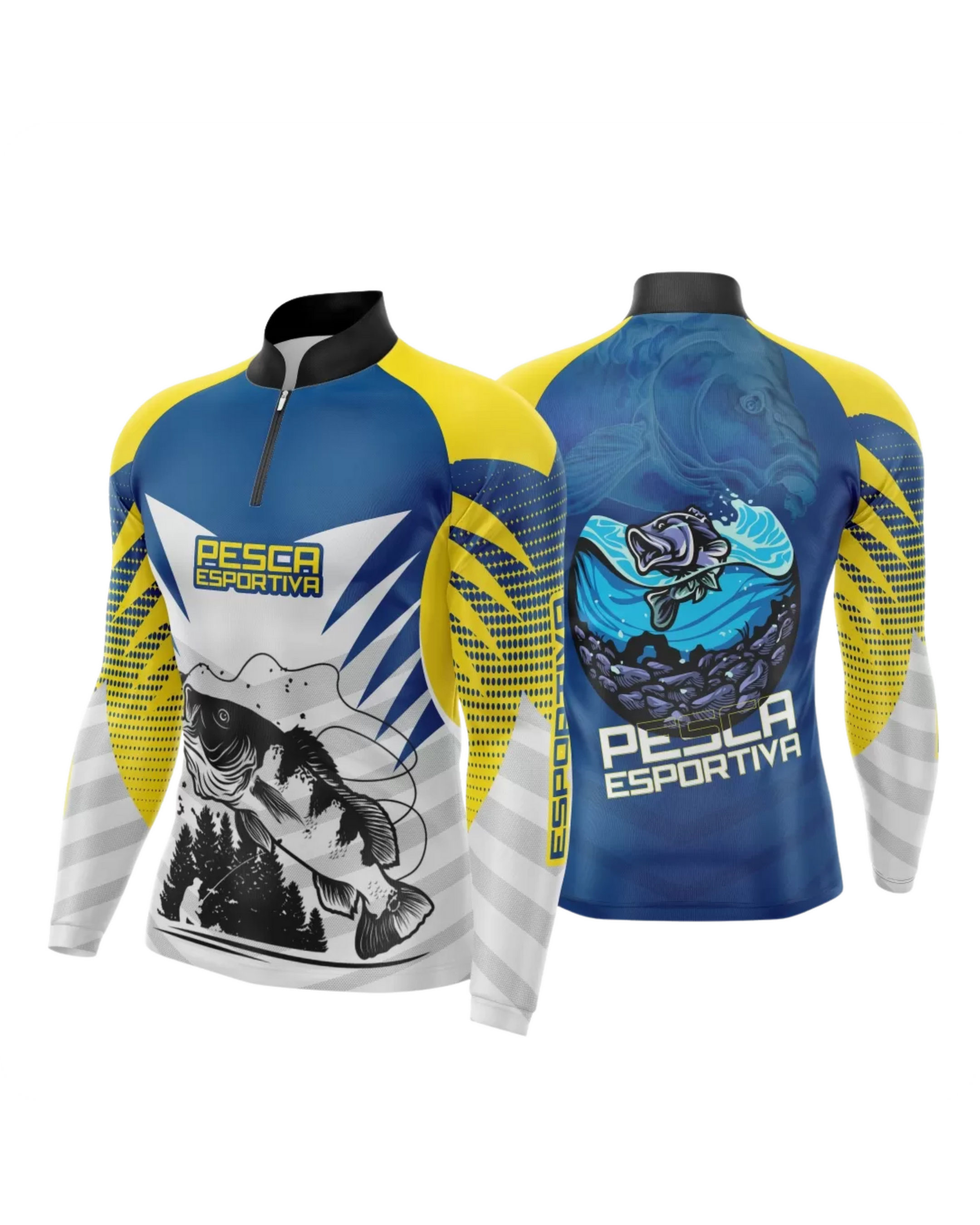 Camiseta Pesca Manga Longa