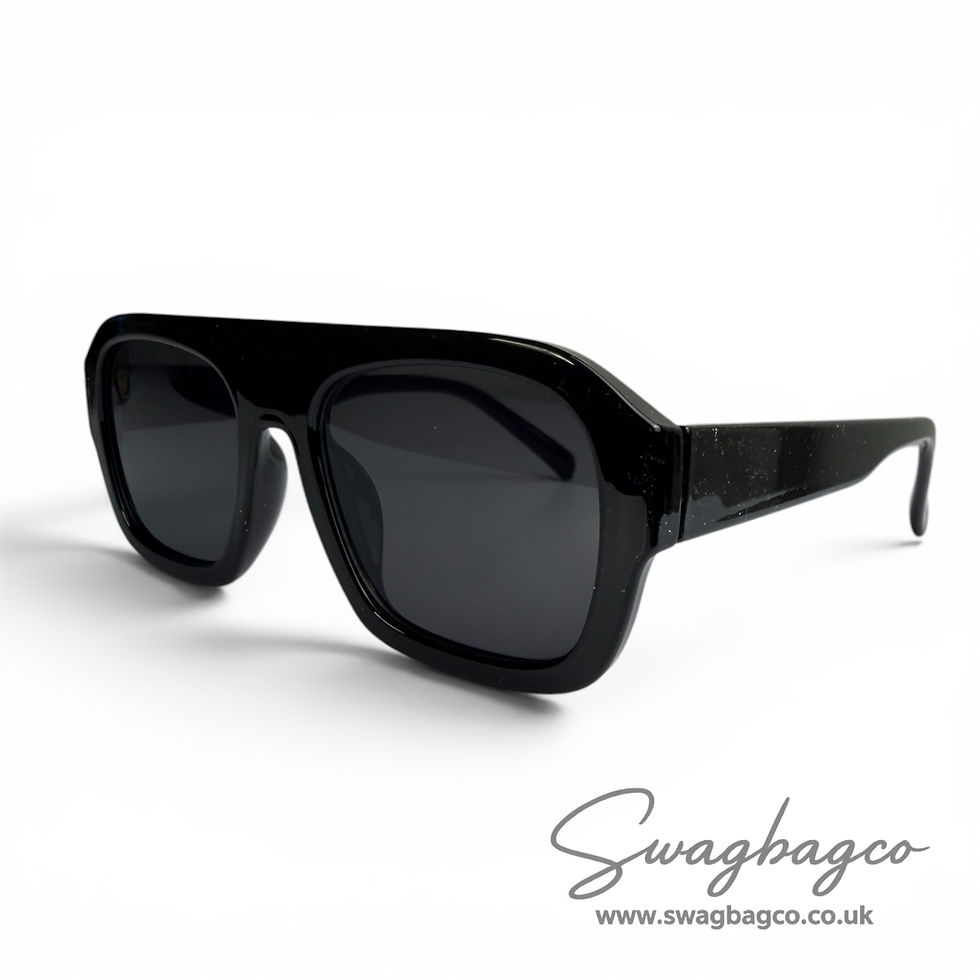 Thumbnail: Solid Black Unisex Sunglasses 😎 