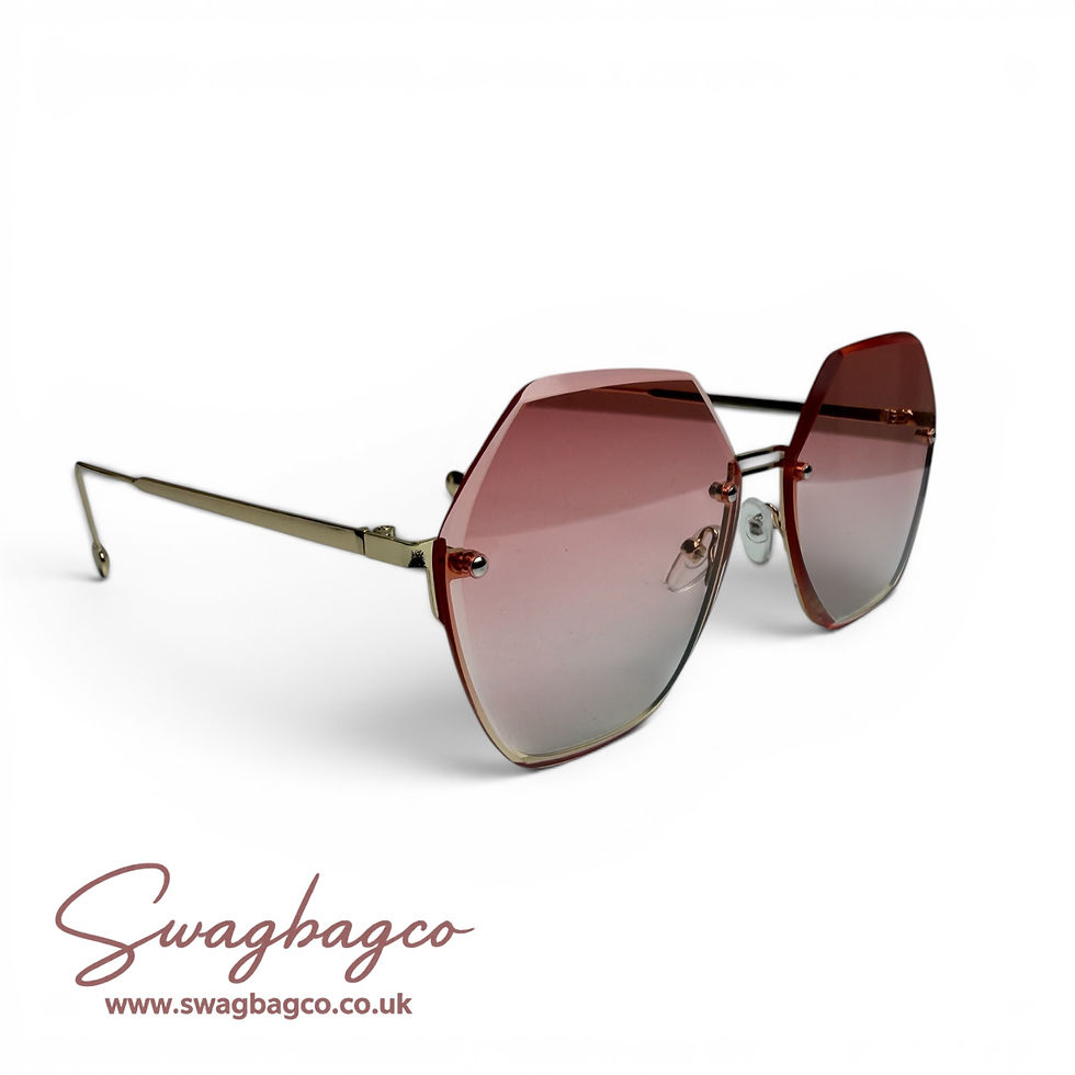 Thumbnail: Big pink frameless Sunglasses 😎 