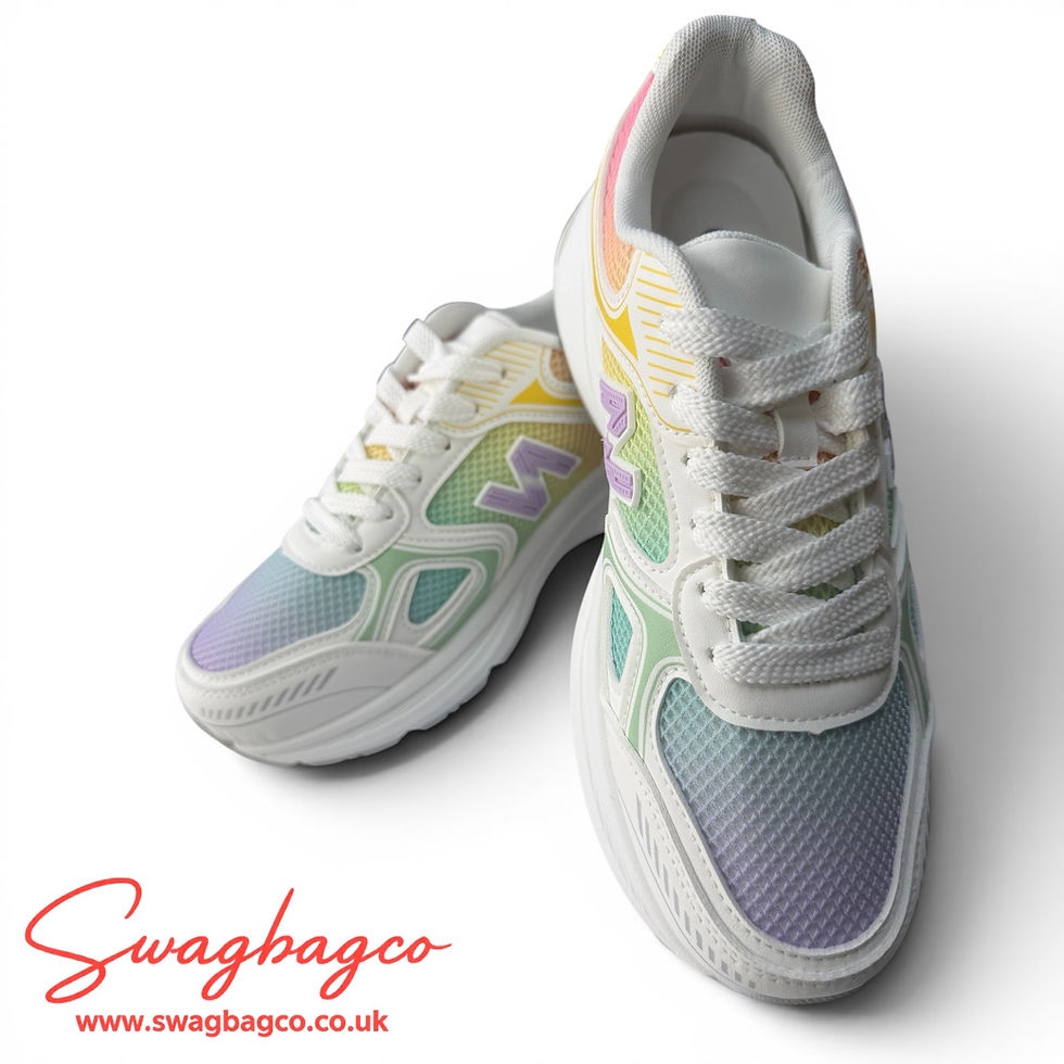 Thumbnail: Standout funky ladies trainers/ sneakers 