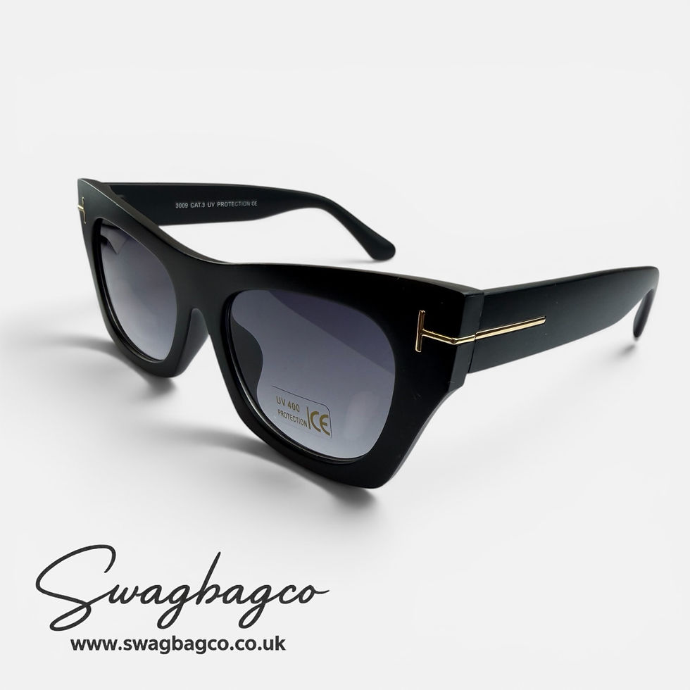 Thumbnail: Cool 😎 Unisex Black Sunglasses 