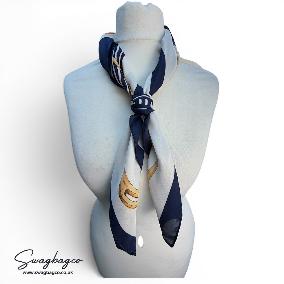 Thumbnail: 100% Silk Feel Square Scarf