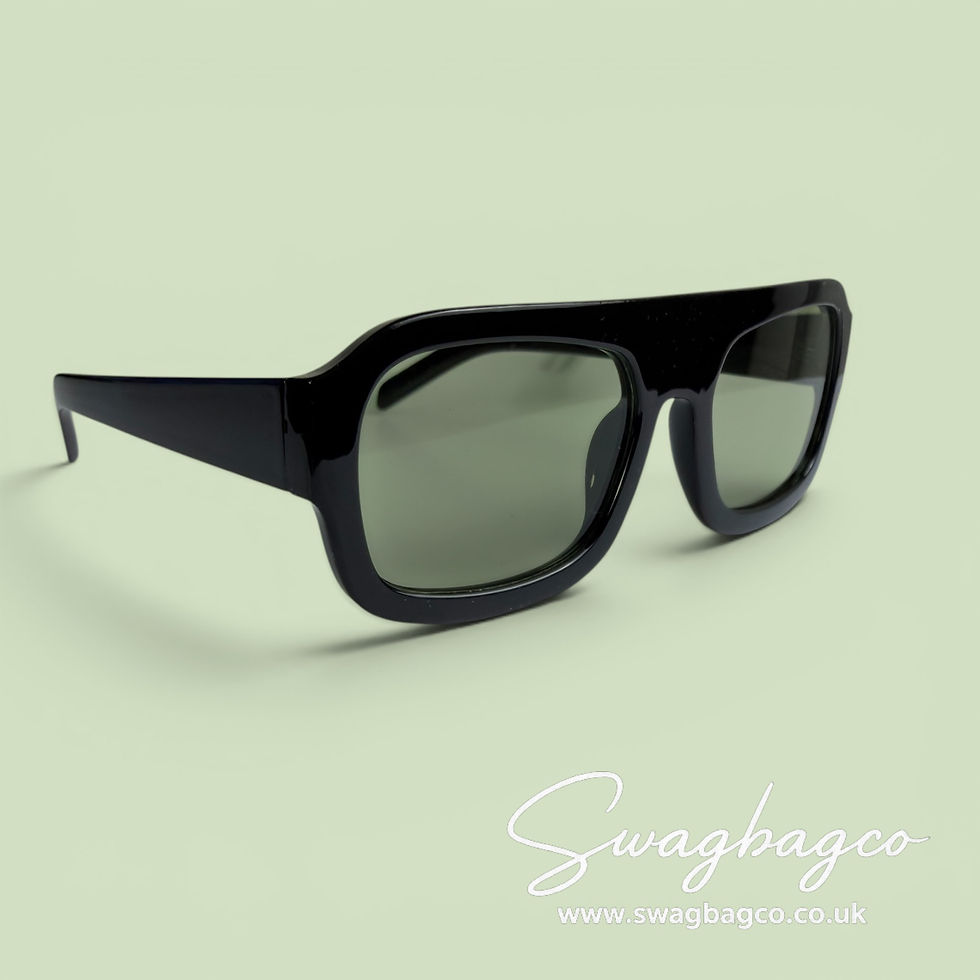 Thumbnail: Solid Black Unisex Sunglasses 😎 