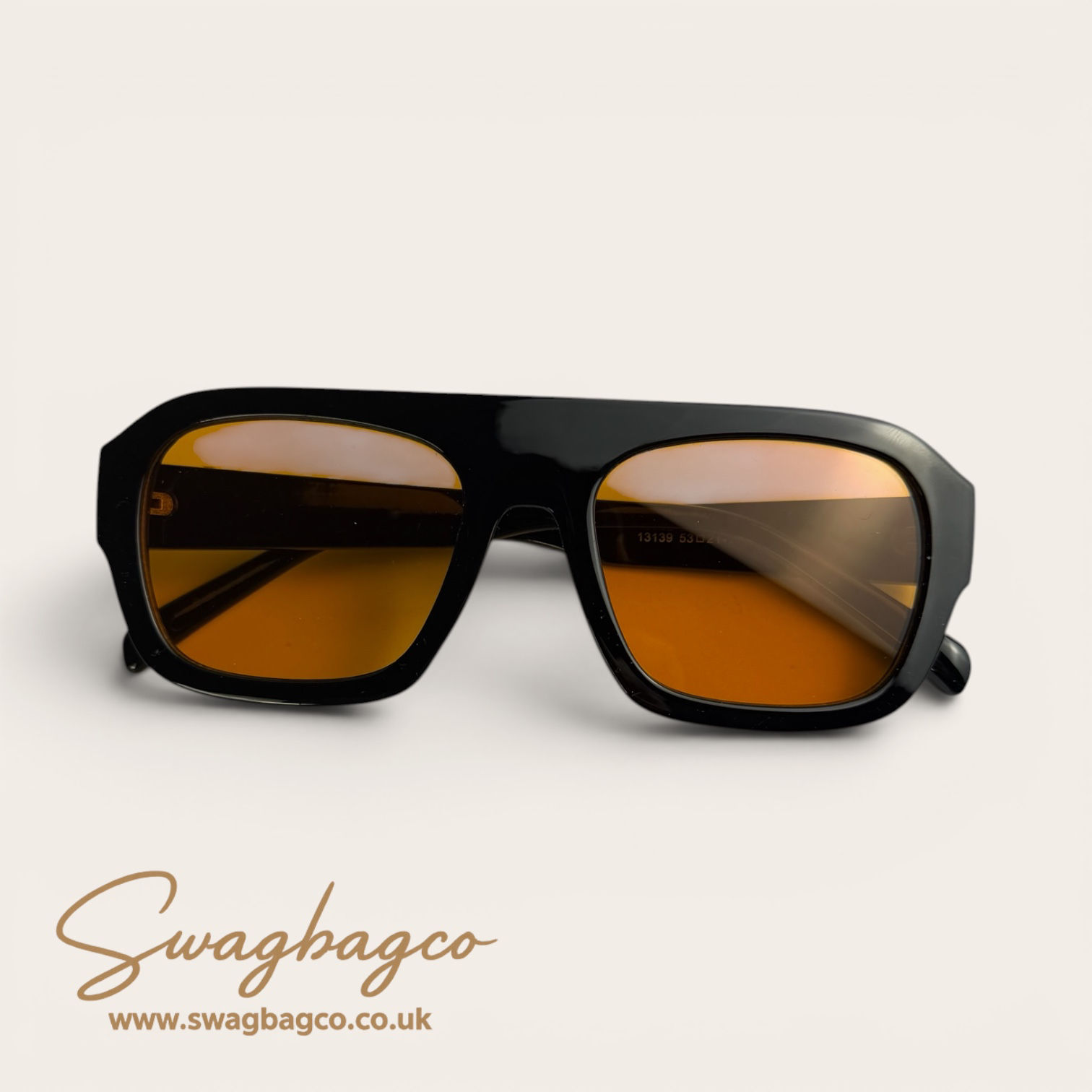 Solid Black Unisex Sunglasses 😎