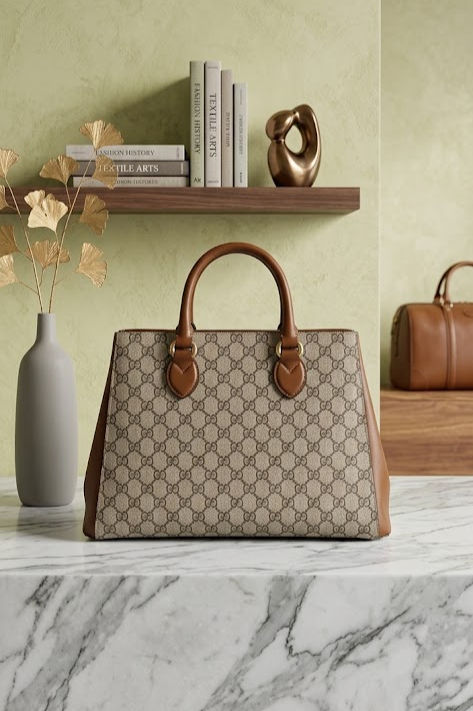 Gucci GG Supreme Leather Tote bag