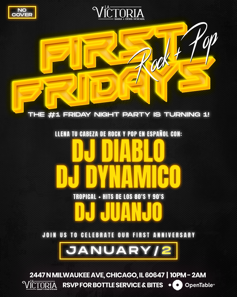 First Fridays (1 Year Anniversary)