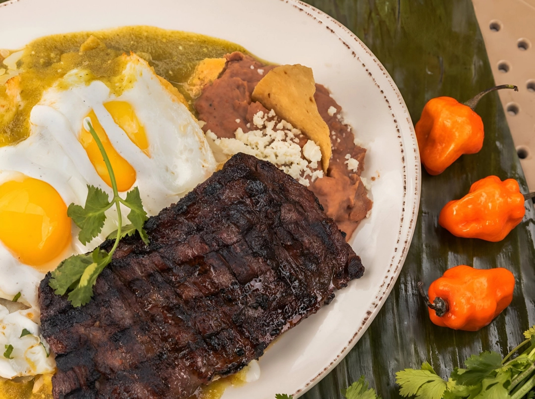 Arranged Food and Objects