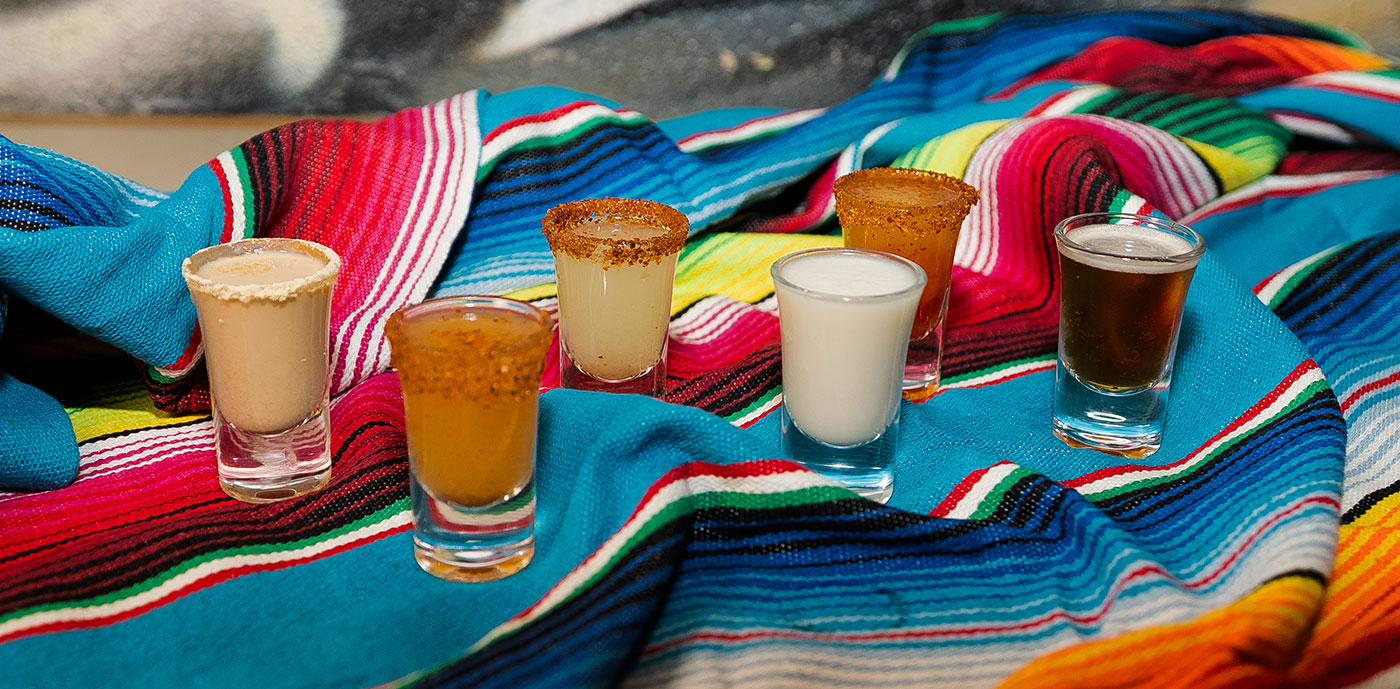 Arranged Food and Objects