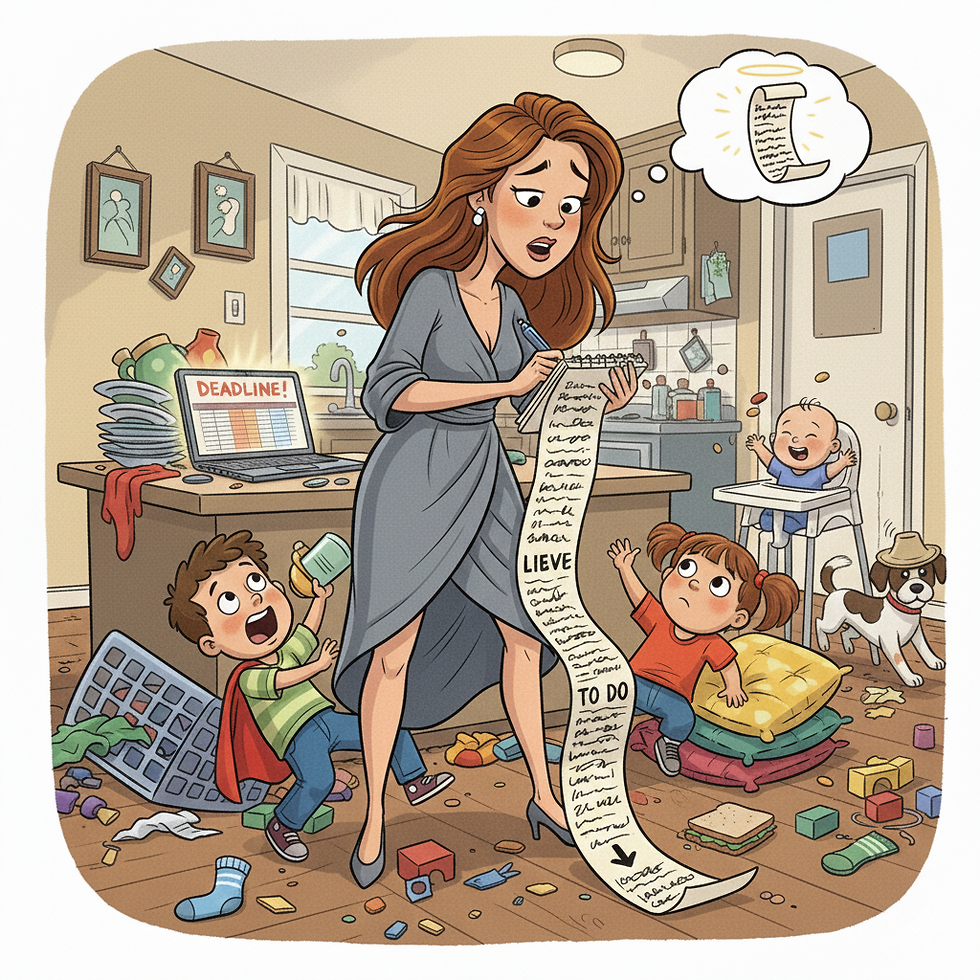 How Making a Simple List Saved My Sanity (A Working Mom’s Survival Story)