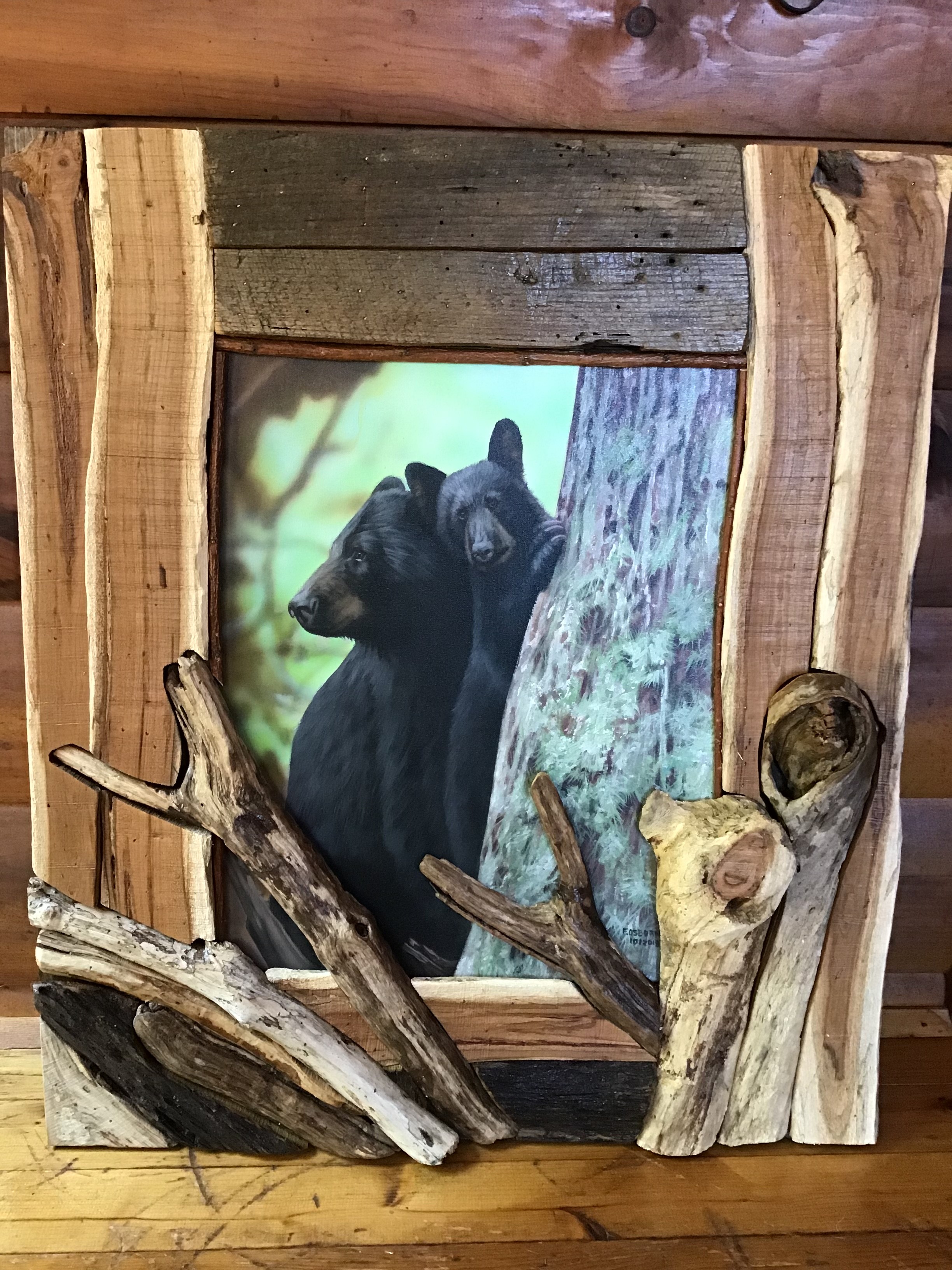 Osborne Painting Framed by Amy Wald