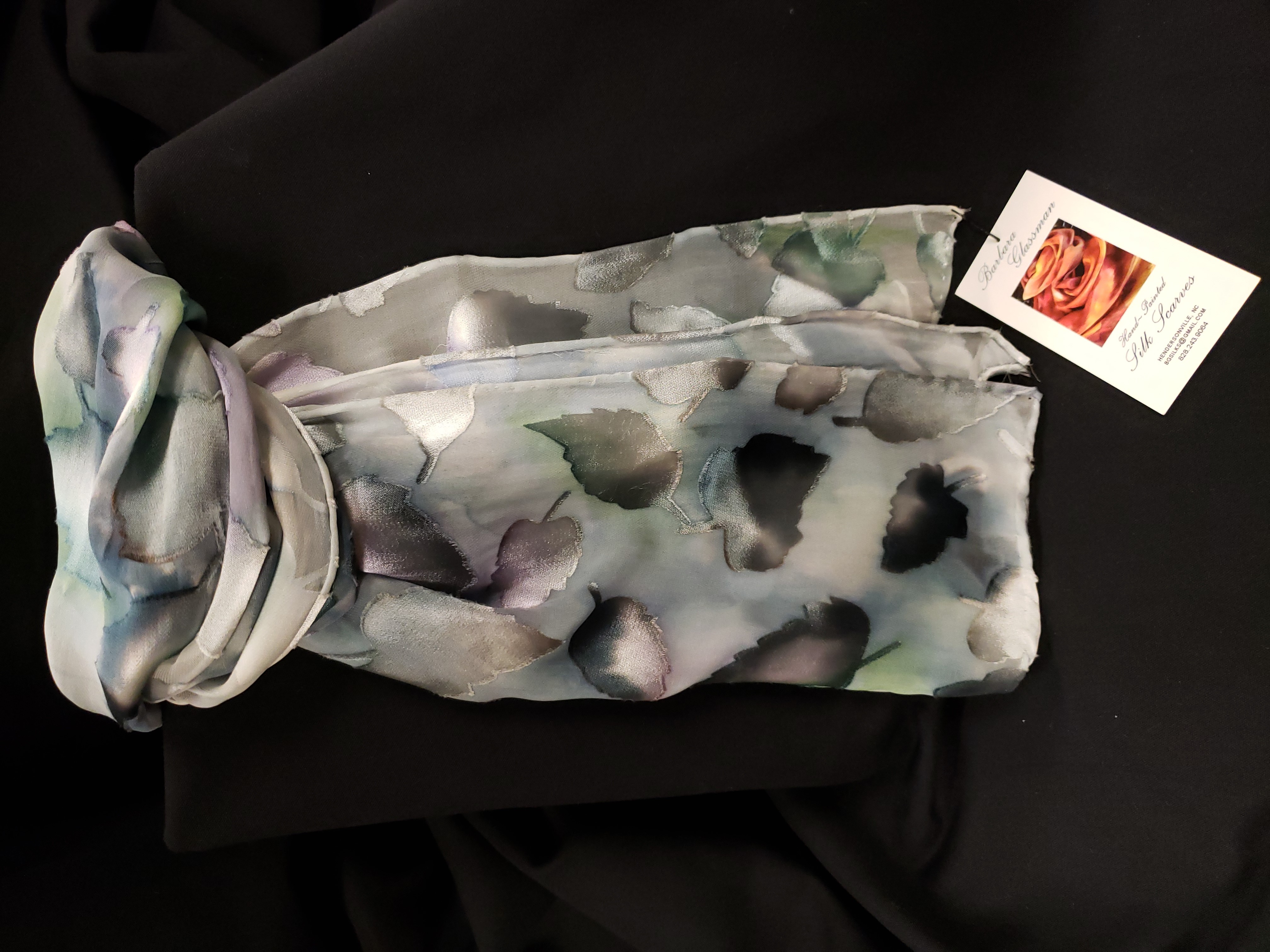 Hand Painted Scarf