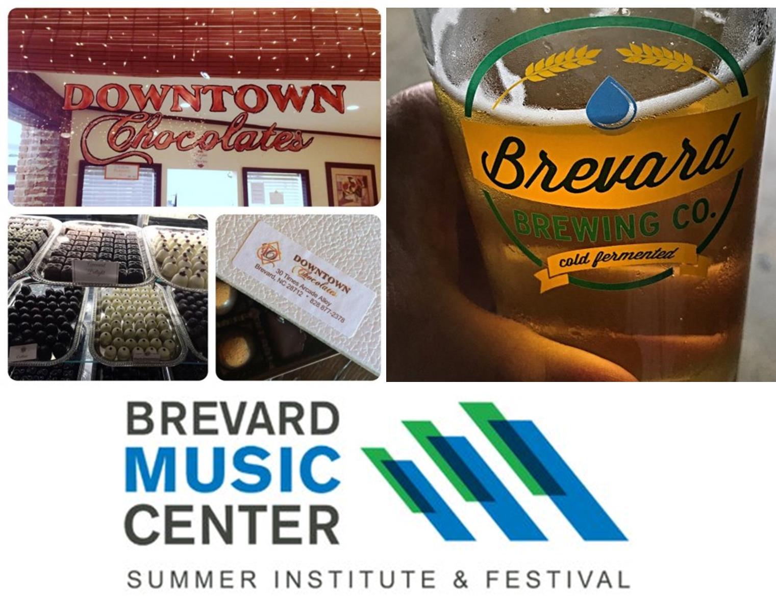 Brevard Music, Chocolate, and Brews
