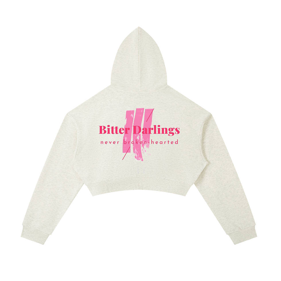 Miniature : Cropped Zip-Up Hoodie