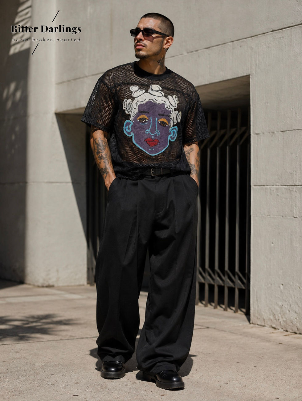 Miniature : Harlow Boxy Net T-Shirt