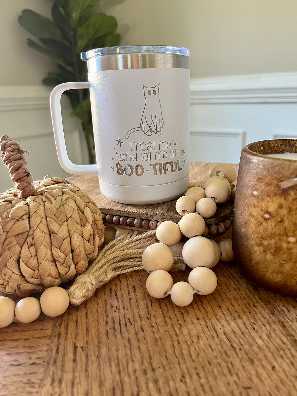 Thumbnail: Treat me Ghost Cat Mug