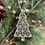Thumbnail: Snowflake Rattan Christmas Tree Ornament