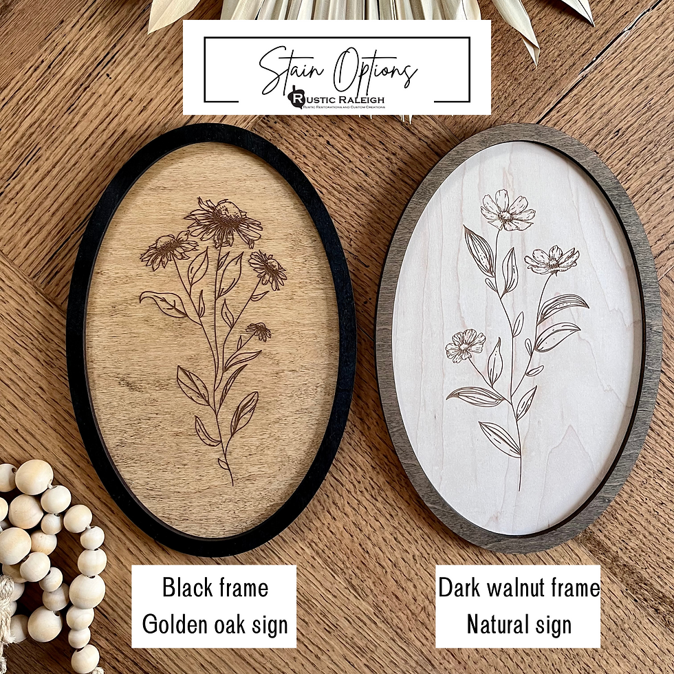 Thumbnail: Oval Floral Wall Decor