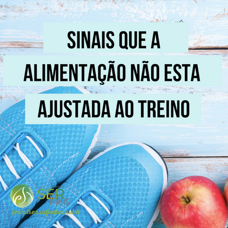 Como identificar que minha alimentação não esta ajustada para meu nível de treinamento?