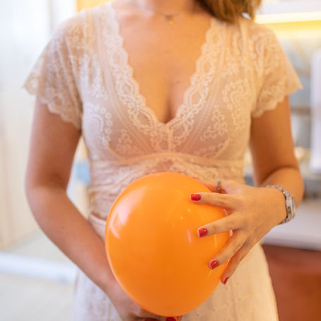Me sinto um balão!