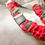 Thumbnail: christmas patchwork lanyard
