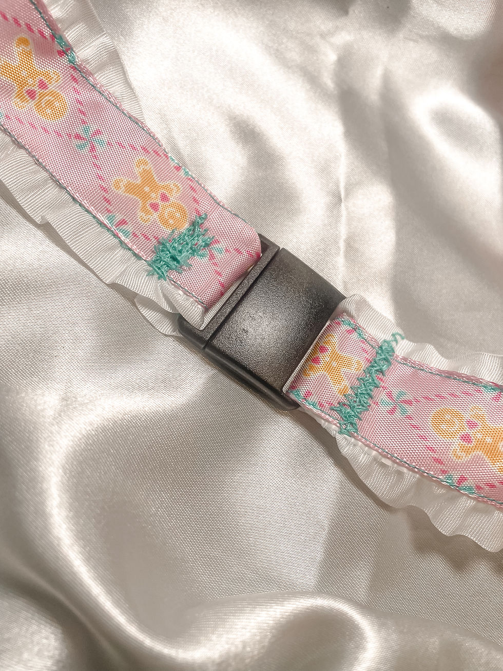 Thumbnail: *break-away* ribbon christmas lanyard 