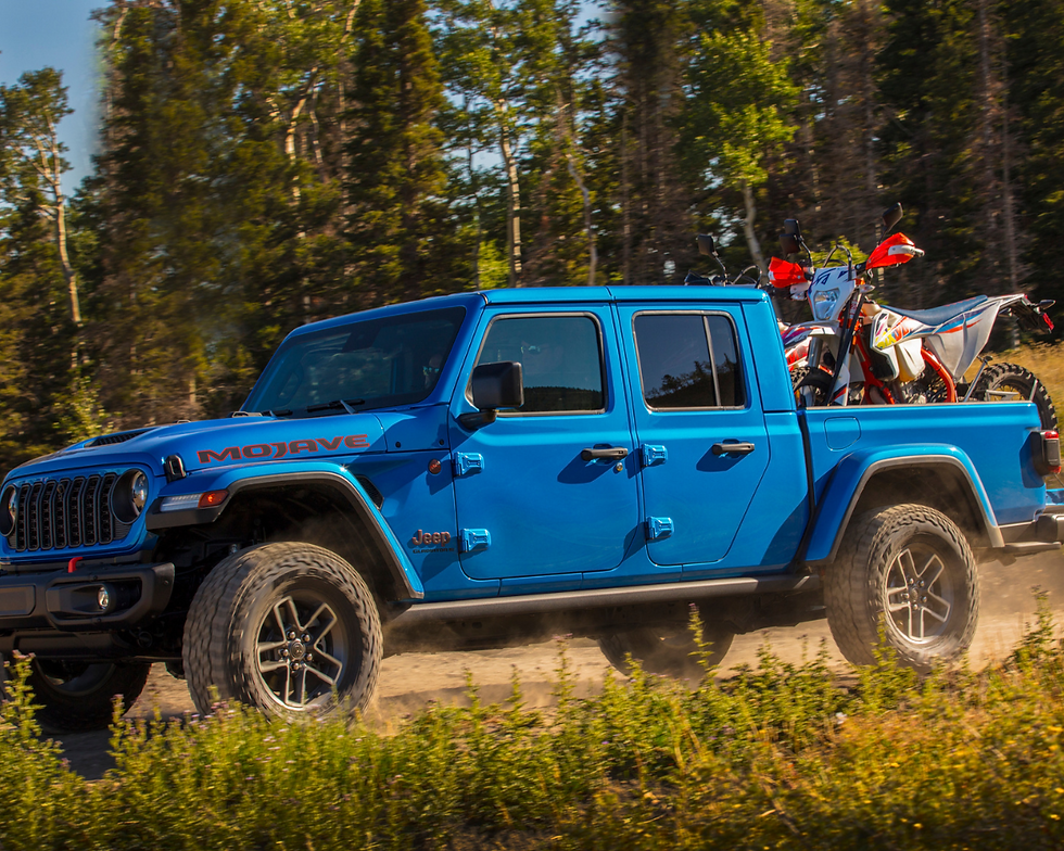 Sleek design meets trail-ready toughness in the 2025 Jeep Gladiator.