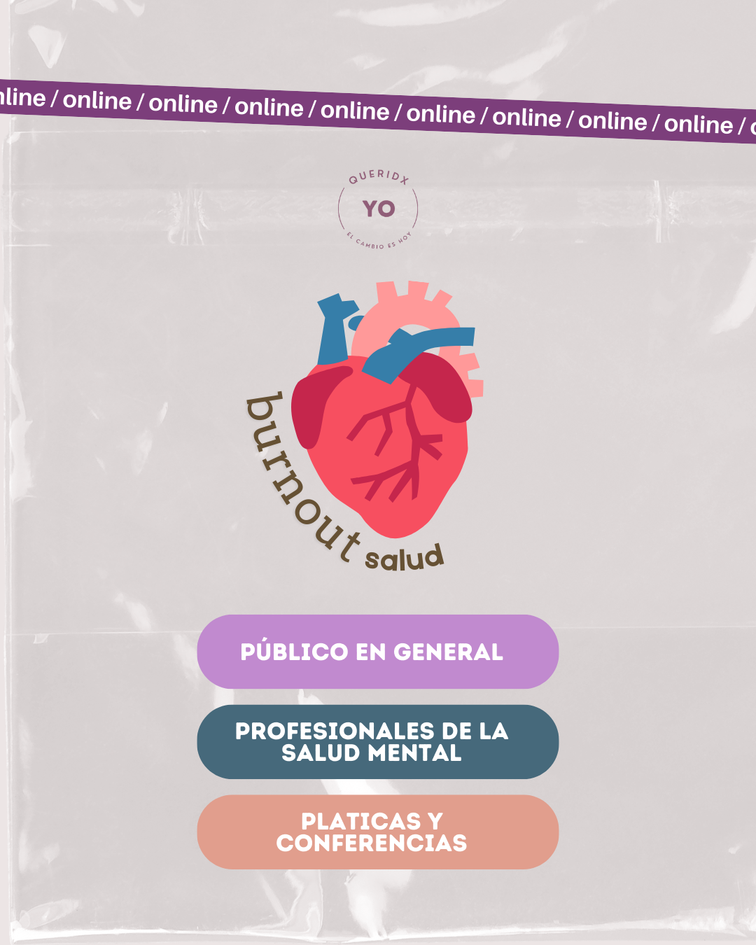 Burnout para profesionales de la salud