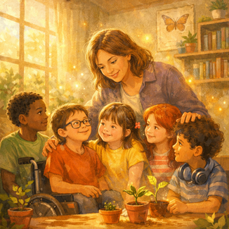 O poder do olhar que acredita