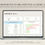 Thumbnail: Digital student planner for Excel and Google Sheets with automated dashboard, class schedule, GPA tracker, budget, and habit
