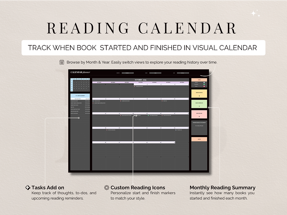 Thumbnail: Digital reading list organizer for books, authors, and series tracking
