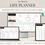 Thumbnail: Life planner google sheet template