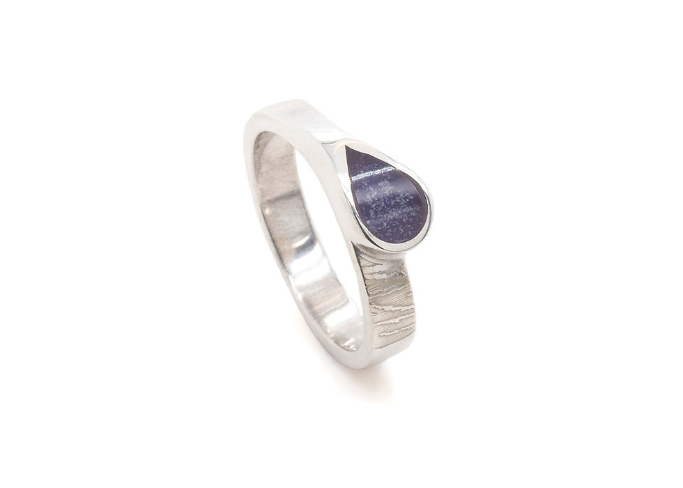 Kristines Finger Print Remembrance Ring