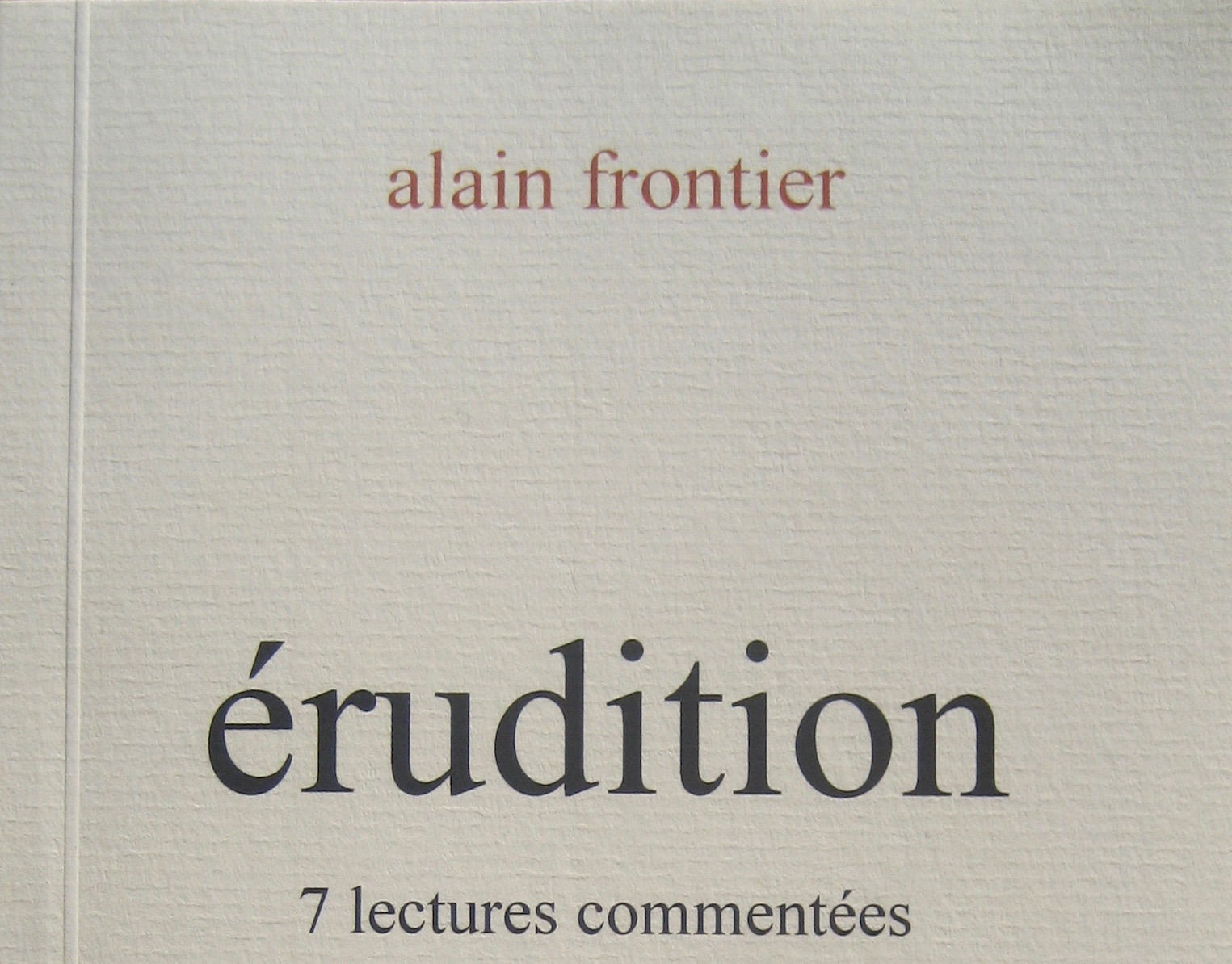 Érudition