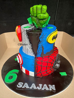 Super Hero Cake