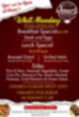 Whit Monday at Omar's Fusion & Dockside!