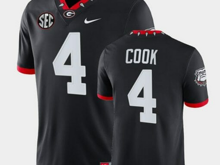 Discover the Legacy: James Cook and the Georgia Bulldogs Jersey