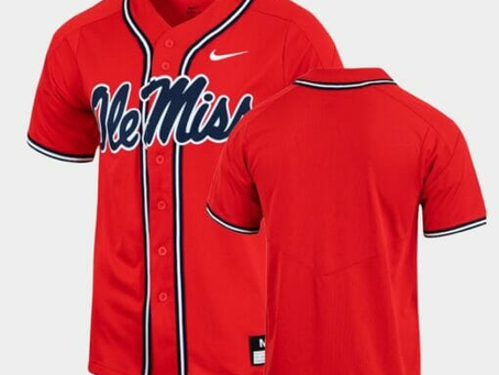 Show Off Your Fandom with Custom Ole Miss Rebels Baseball Jerseys