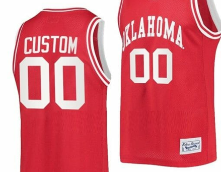 Show Your Fandom with Custom Oklahoma Sooners Basketball Jerseys: Quality, Style, and Fandom Expression!