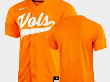 Show Your Fandom with Custom Tennessee Volunteers Baseball Jerseys