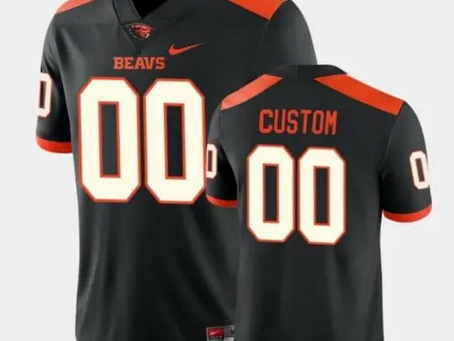 Show Off Your Fandom with Custom Oregon State Beavers Jerseys!